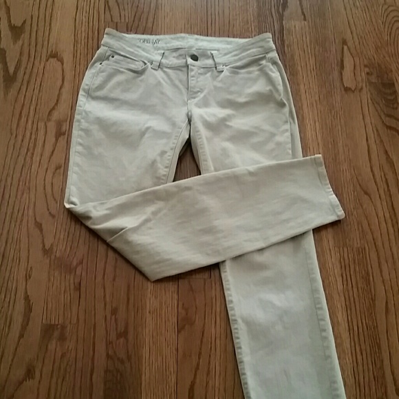 Ann Taylor Denim - Ann Taylor Khaki Modern Fit Jeans Women’s 2